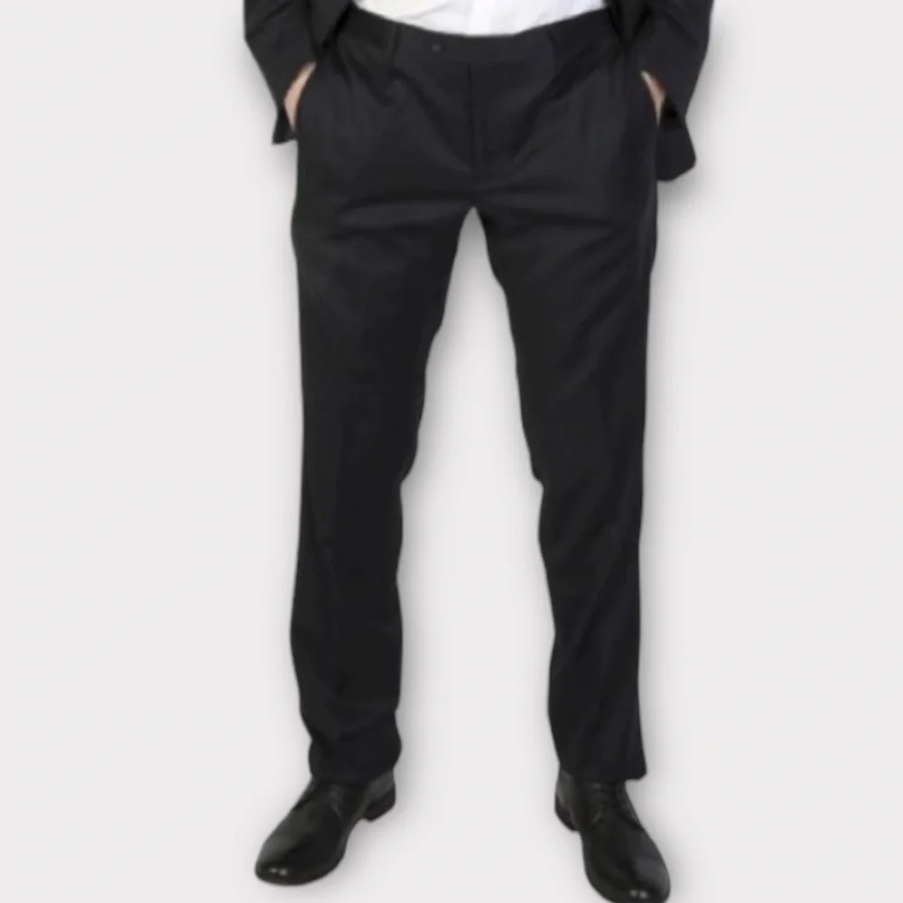 Emporio Armani Men’s Herren Dress Pants Size US 46 100% Virgin Wool Designer